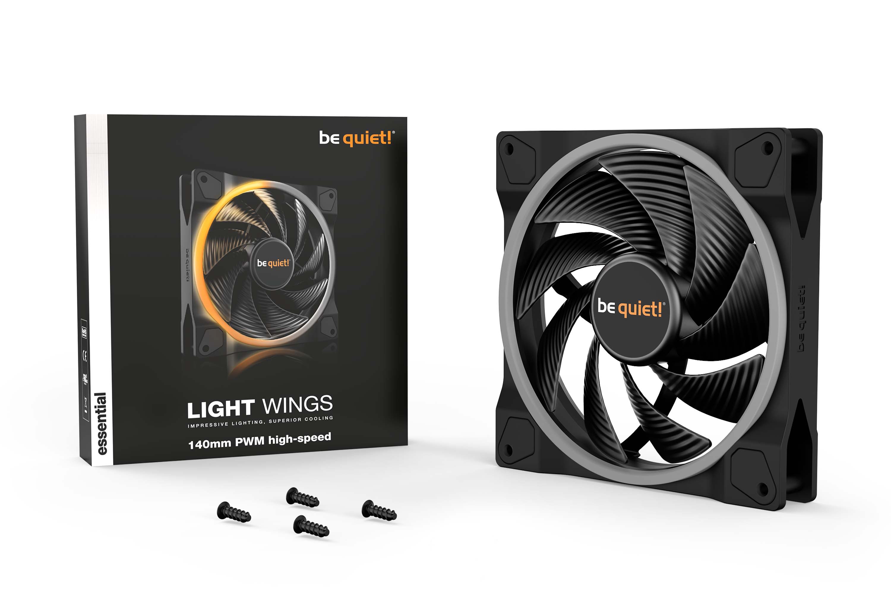be quiet! LIGHT WINGS 140mm PWM high-speed арт. BL075