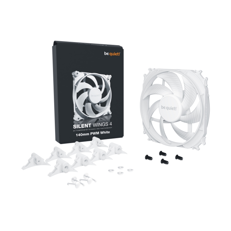 be quiet! SILENT WINGS 4 140mm PWM White арт. BL116