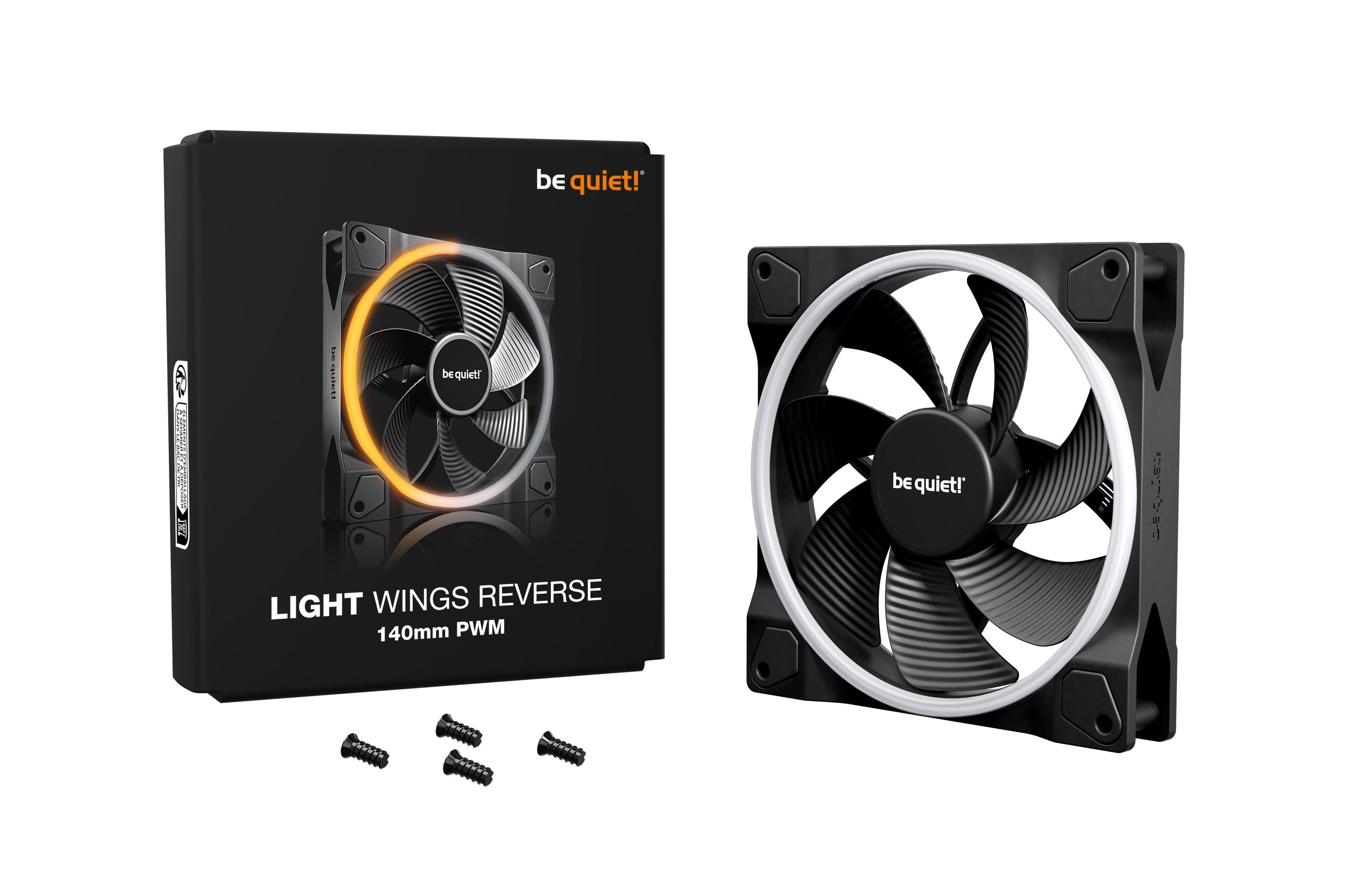 be quiet! LIGHT WINGS 140mm PWM Reverse арт. BL134