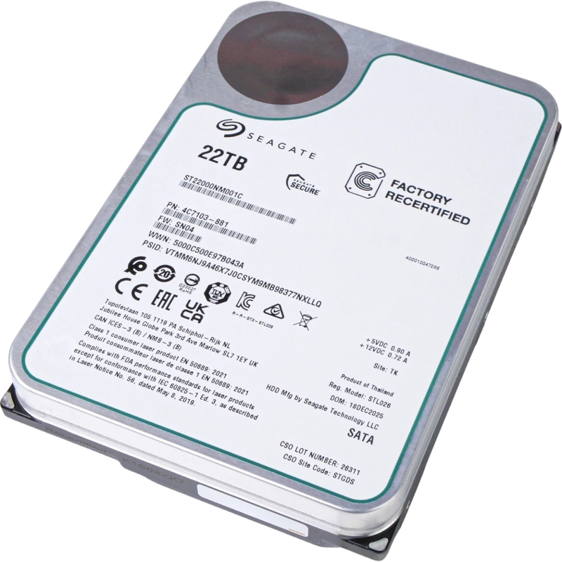 Seagate Exos X22 22Tb ST22000NM001C