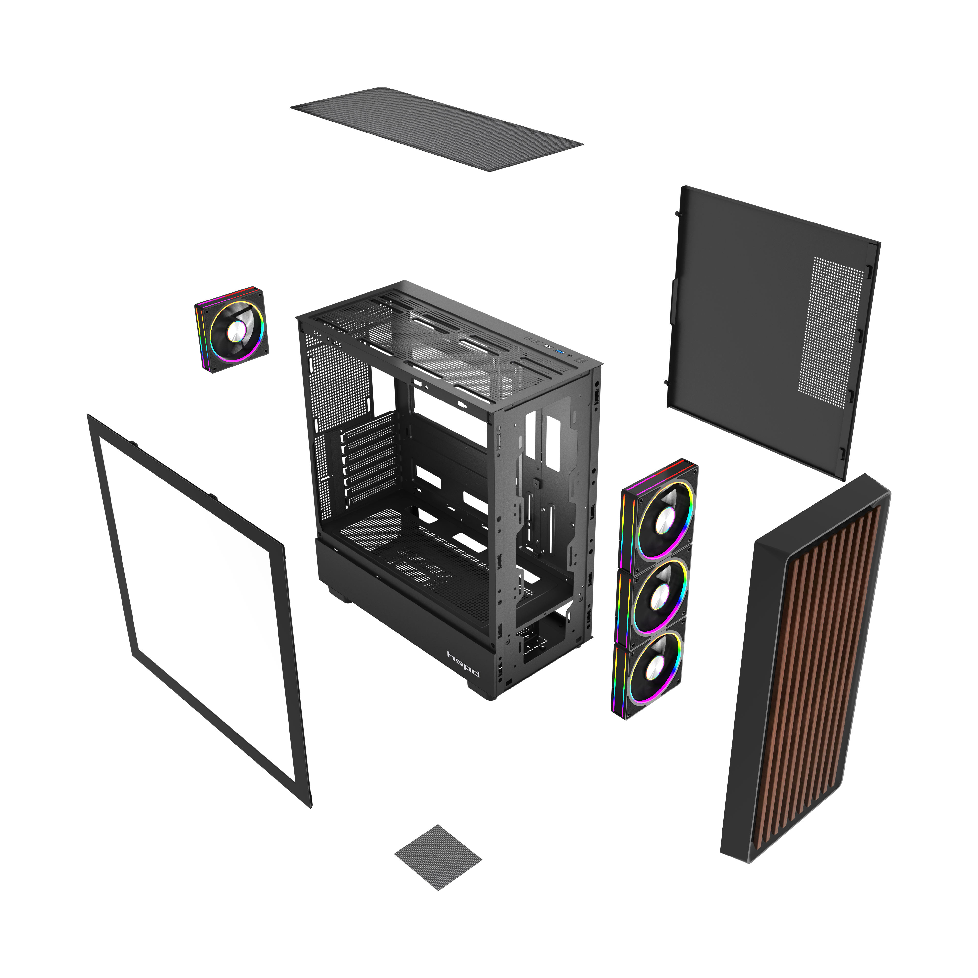 HSPD F760-TGBK-ARGB