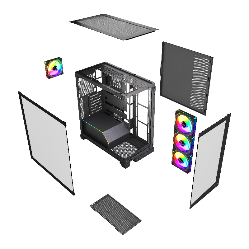 HSPD F550-TGBK-ARGB
