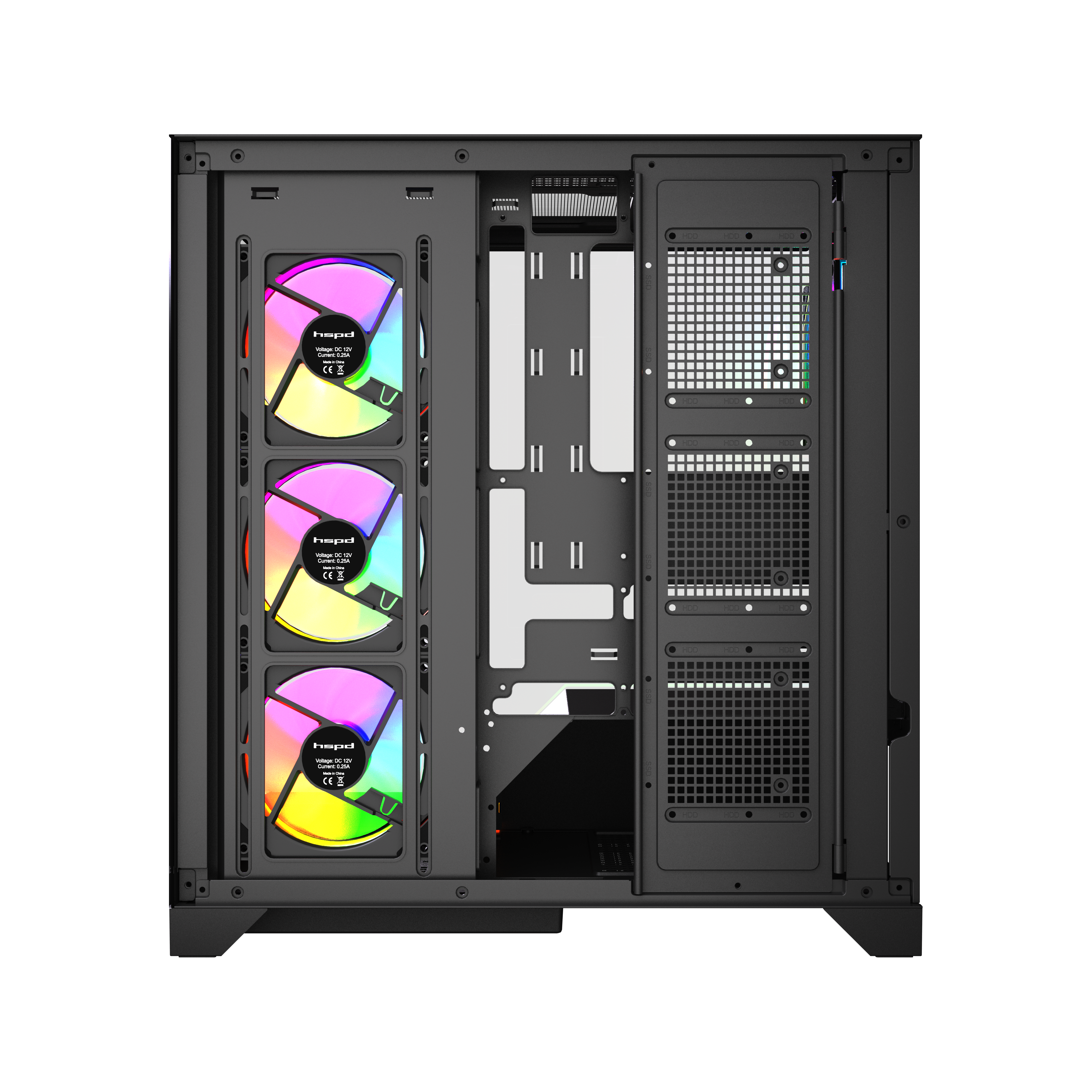 HSPD F550-TGBK-ARGB