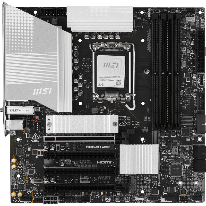 MSI PRO B860M-A WIFI6E