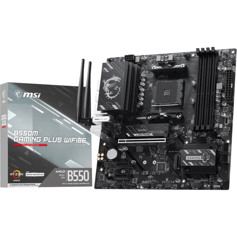 MSI B550M GAMING PLUS WIFI6E