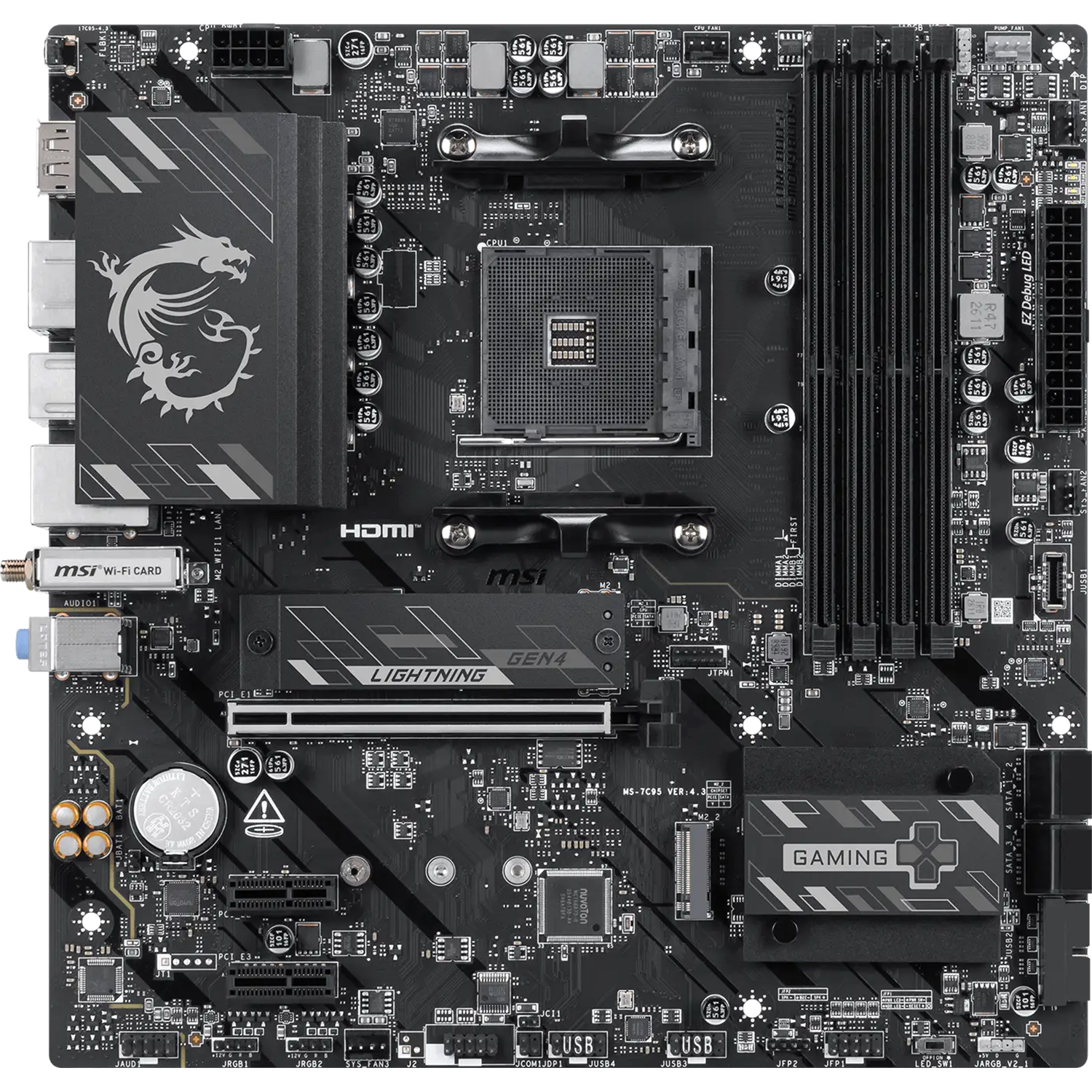 MSI B550M GAMING PLUS WIFI6E