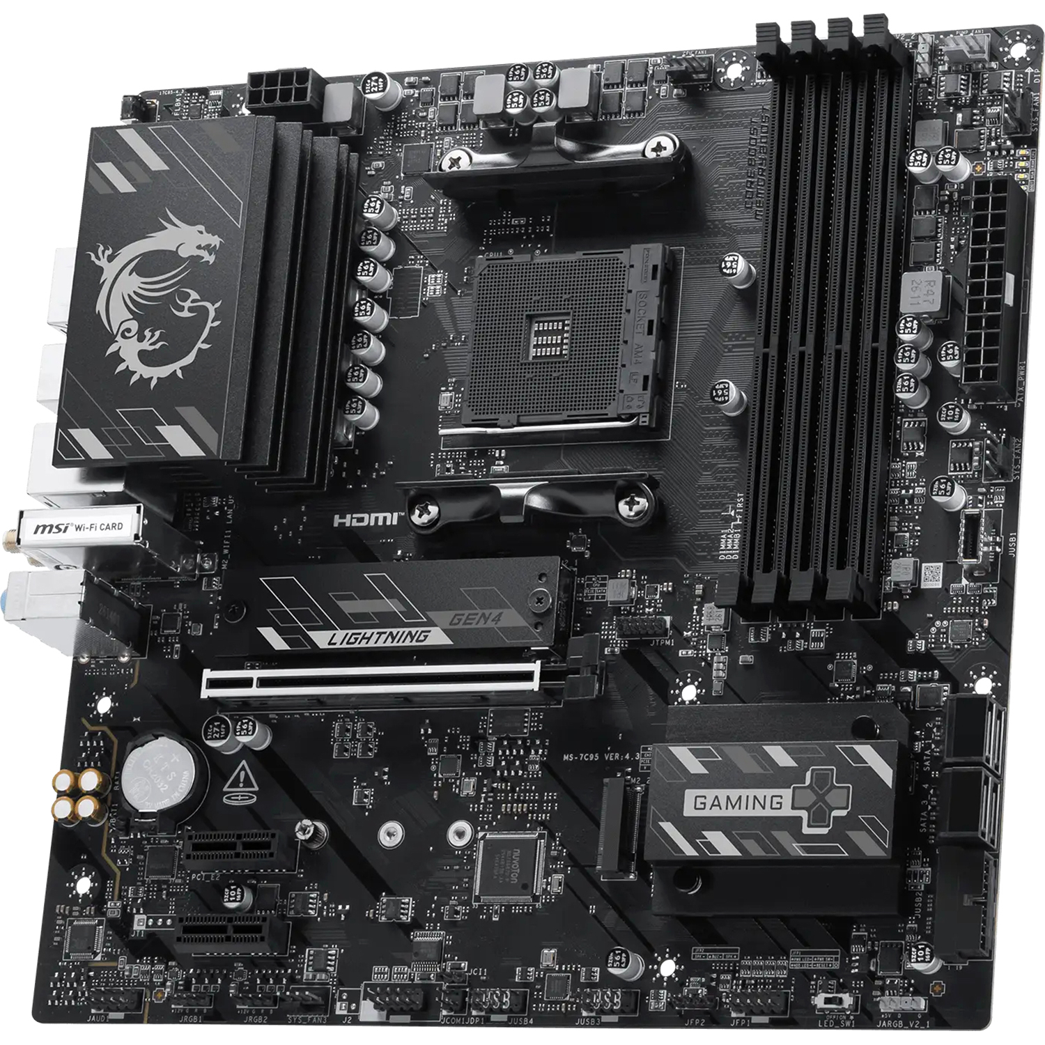 MSI B550M GAMING PLUS WIFI6E