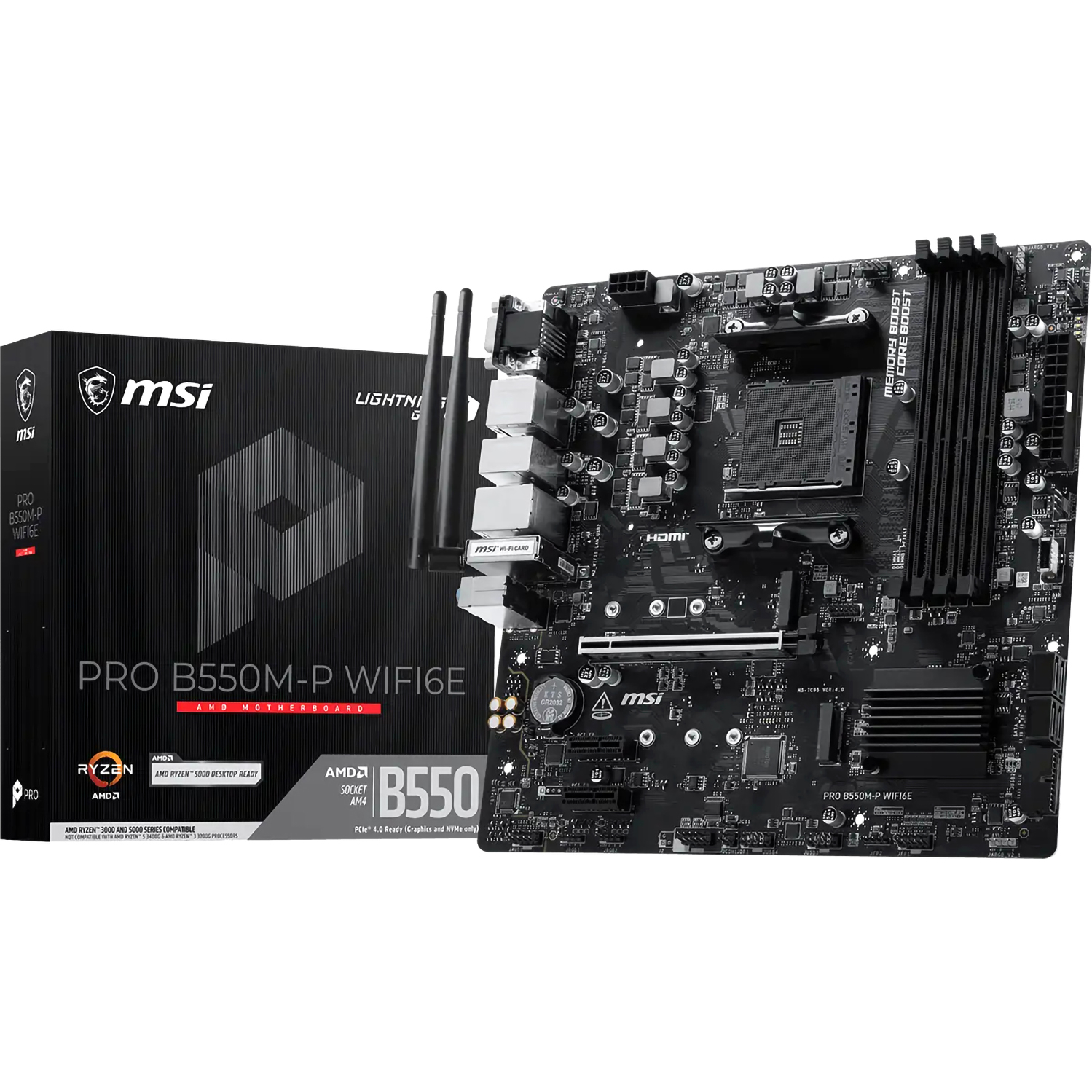 MSI PRO B550M-P WIFI6E