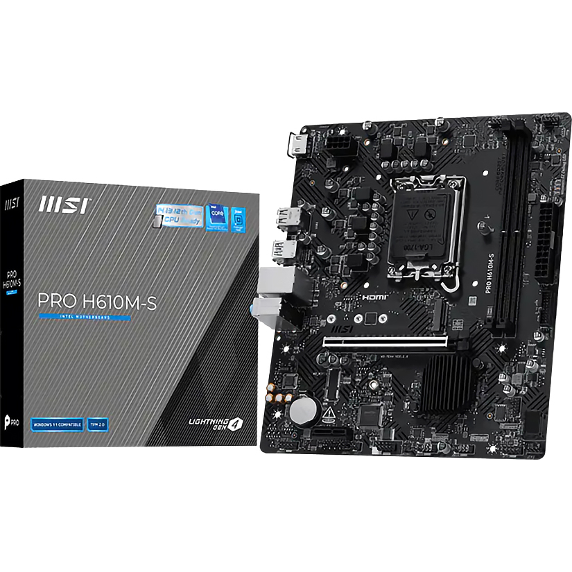 MSI PRO H610M-S