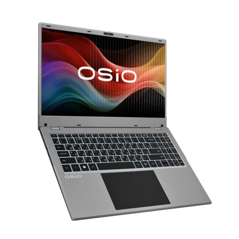 Ноутбук BaseLine B150i-012s/15.6" FHD IPS/ Intel N100 / 8Gb/ SSD 256Gb/ UNC/ RJ-45/ Silver