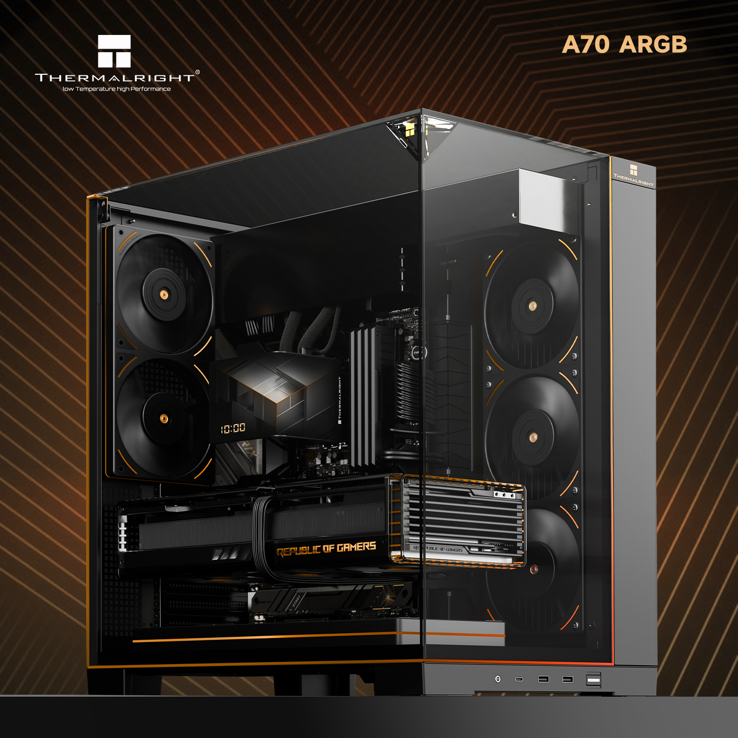 Thermalright A70 FAN5-C Black (TR-A70 Black FAN5-C)