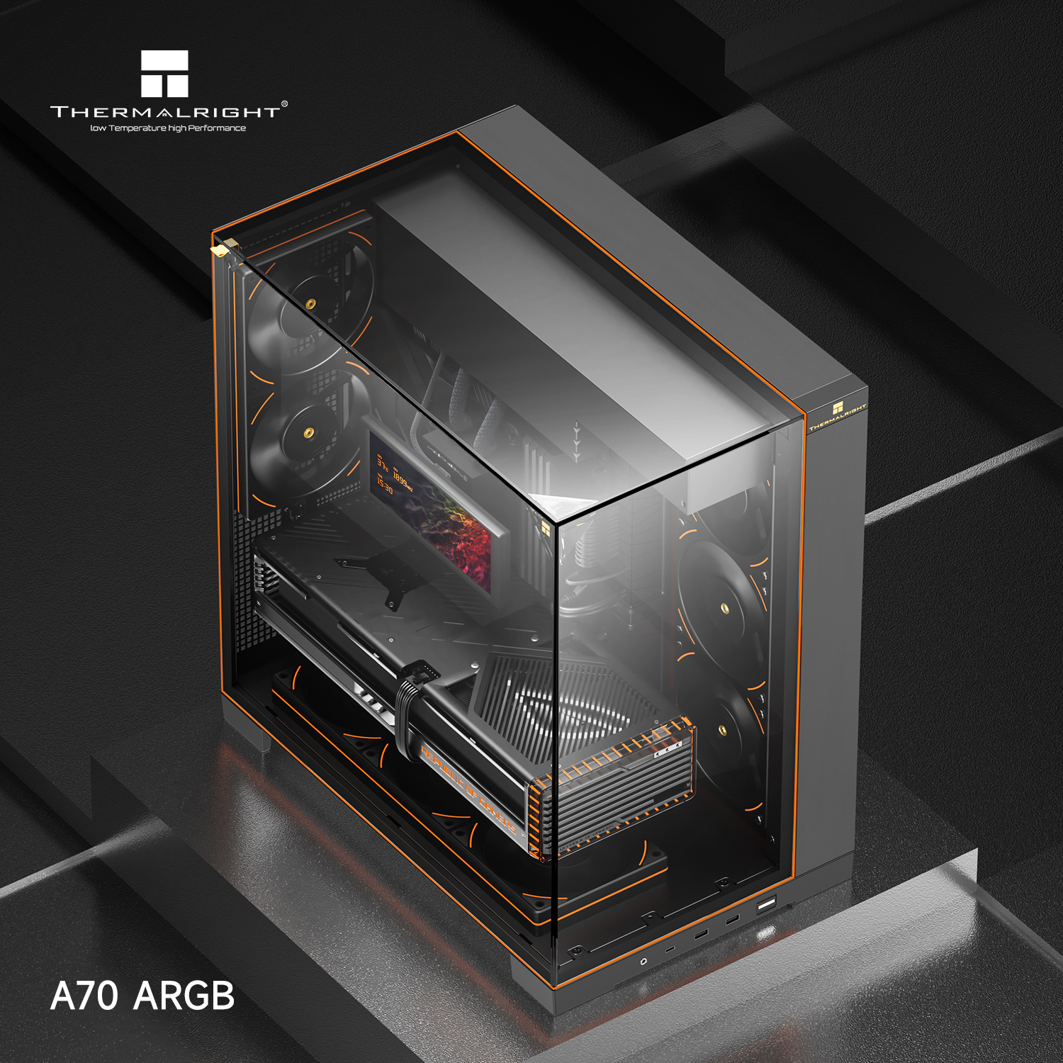 Thermalright A70 FAN5-C Black (TR-A70 Black FAN5-C)