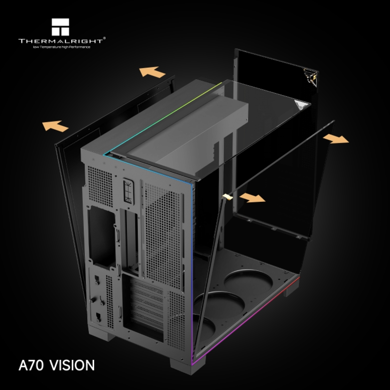 Thermalright TR-A70 Vision Black FAN5-C (TR-A70 Vision Black FAN5-C)