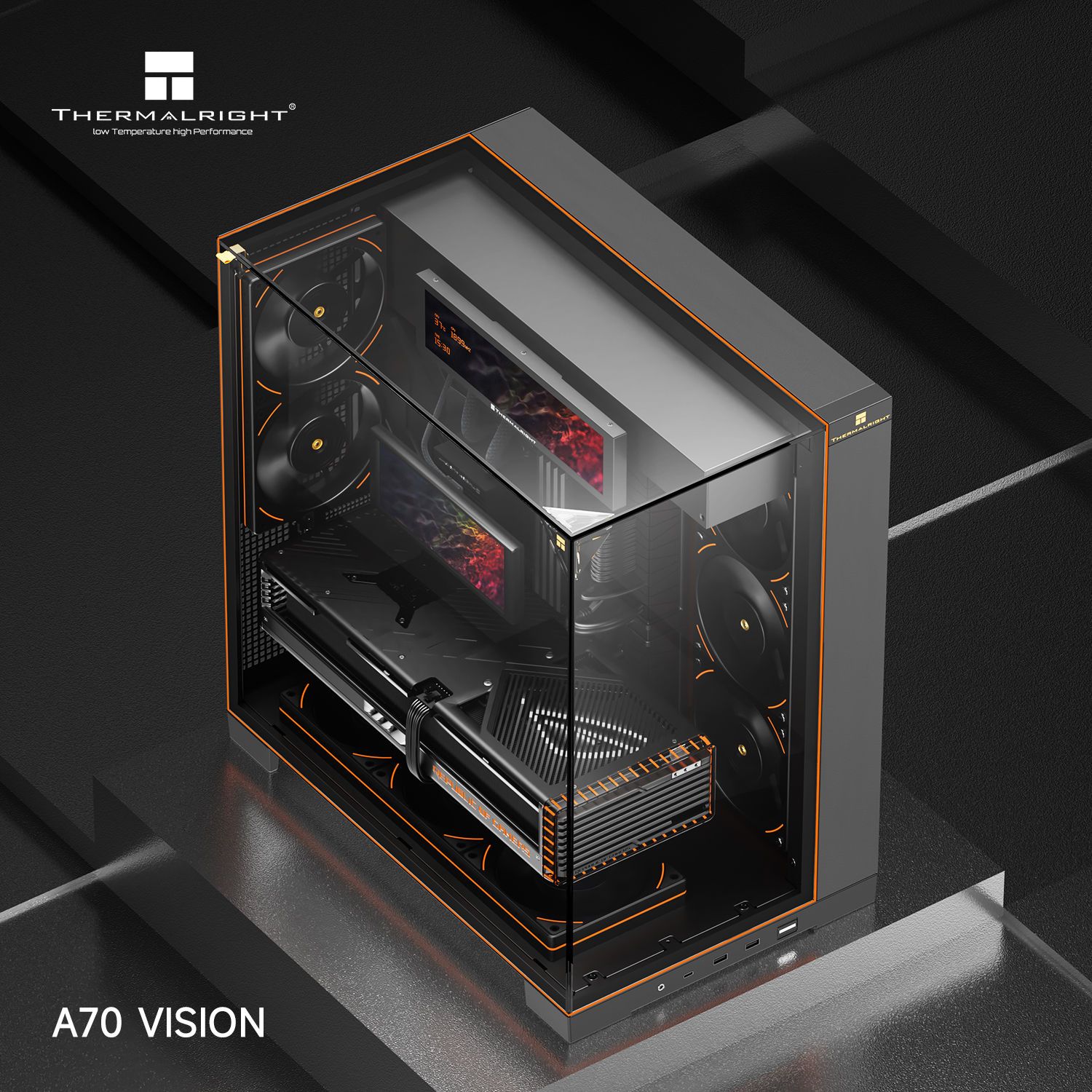 Thermalright TR-A70 Vision Black FAN5-C (TR-A70 Vision Black FAN5-C)