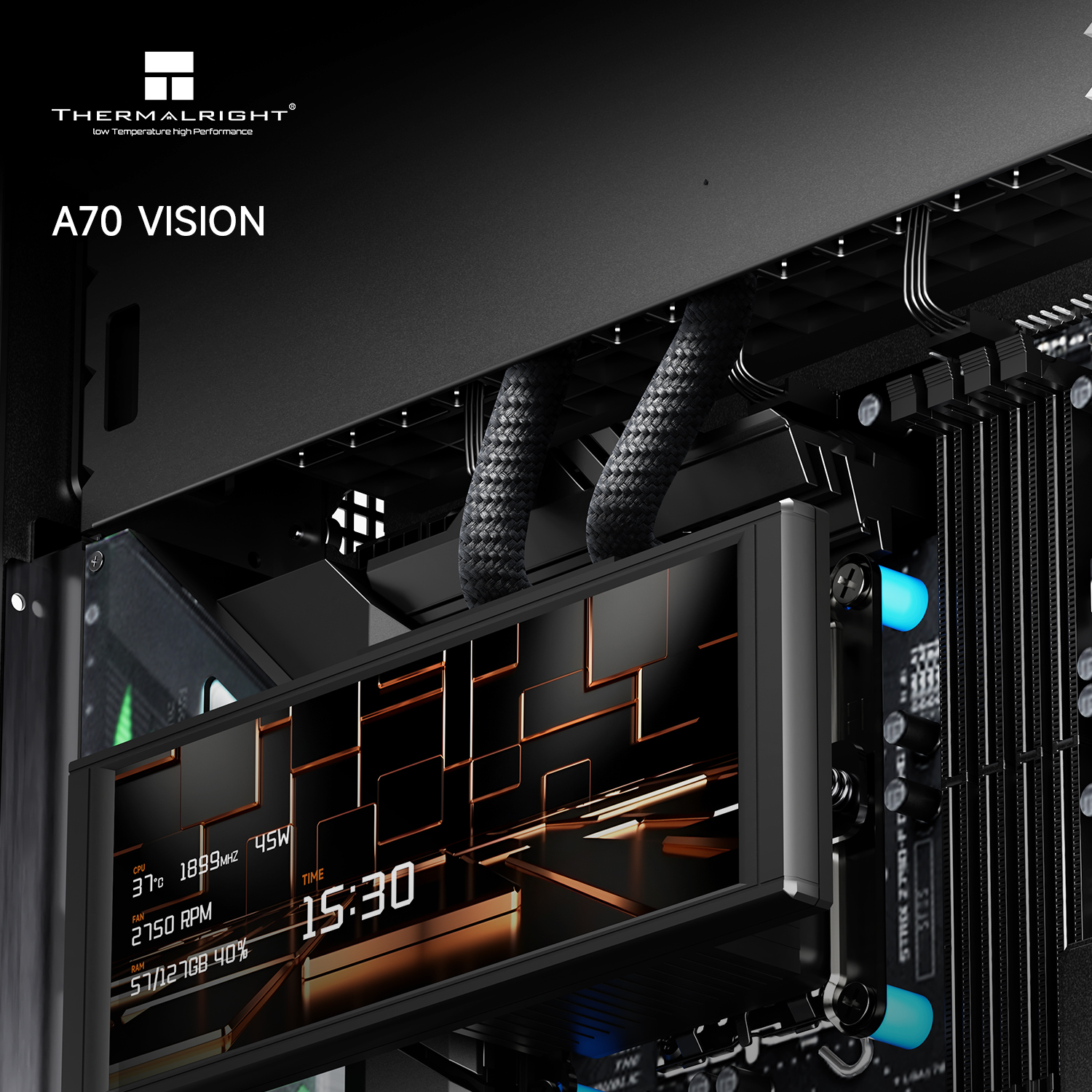 Thermalright TR-A70 Vision Black FAN5-C (TR-A70 Vision Black FAN5-C)