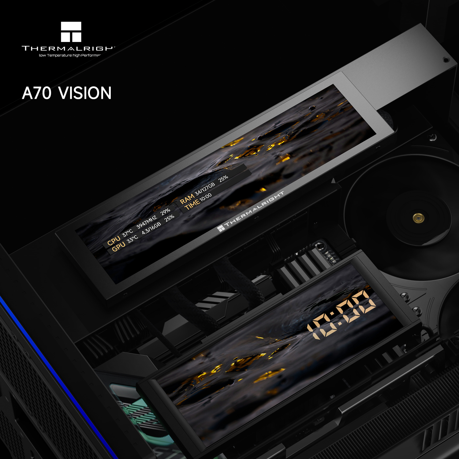 Thermalright TR-A70 Vision Black FAN5-C (TR-A70 Vision Black FAN5-C)