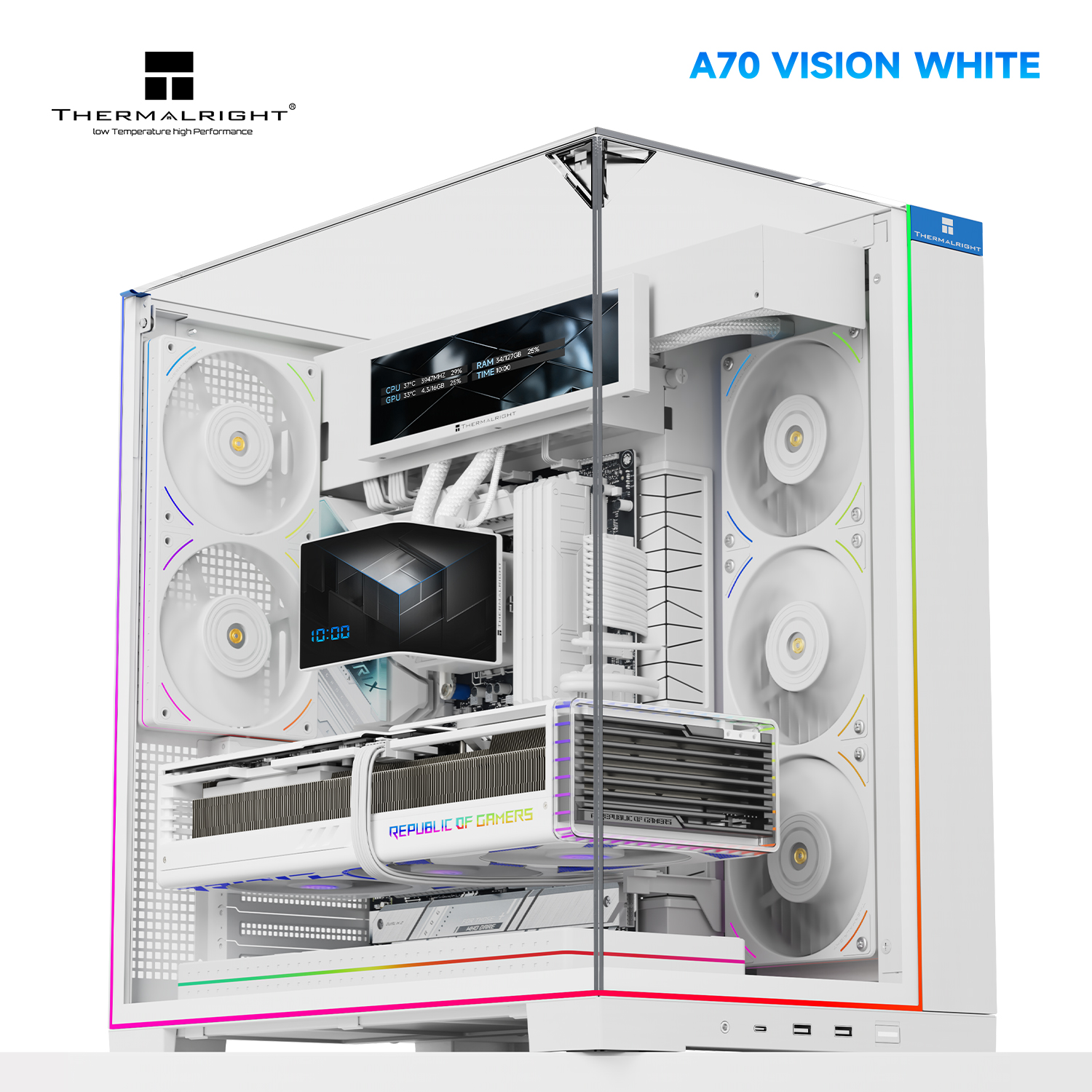 Thermalright TR-A70 Vision White FAN5-C (TR-A70 Vision White FAN5-C)