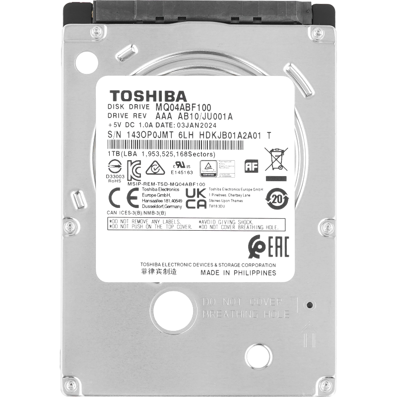 Toshiba MQ04AB 1Tb (MQ04ABF100R)