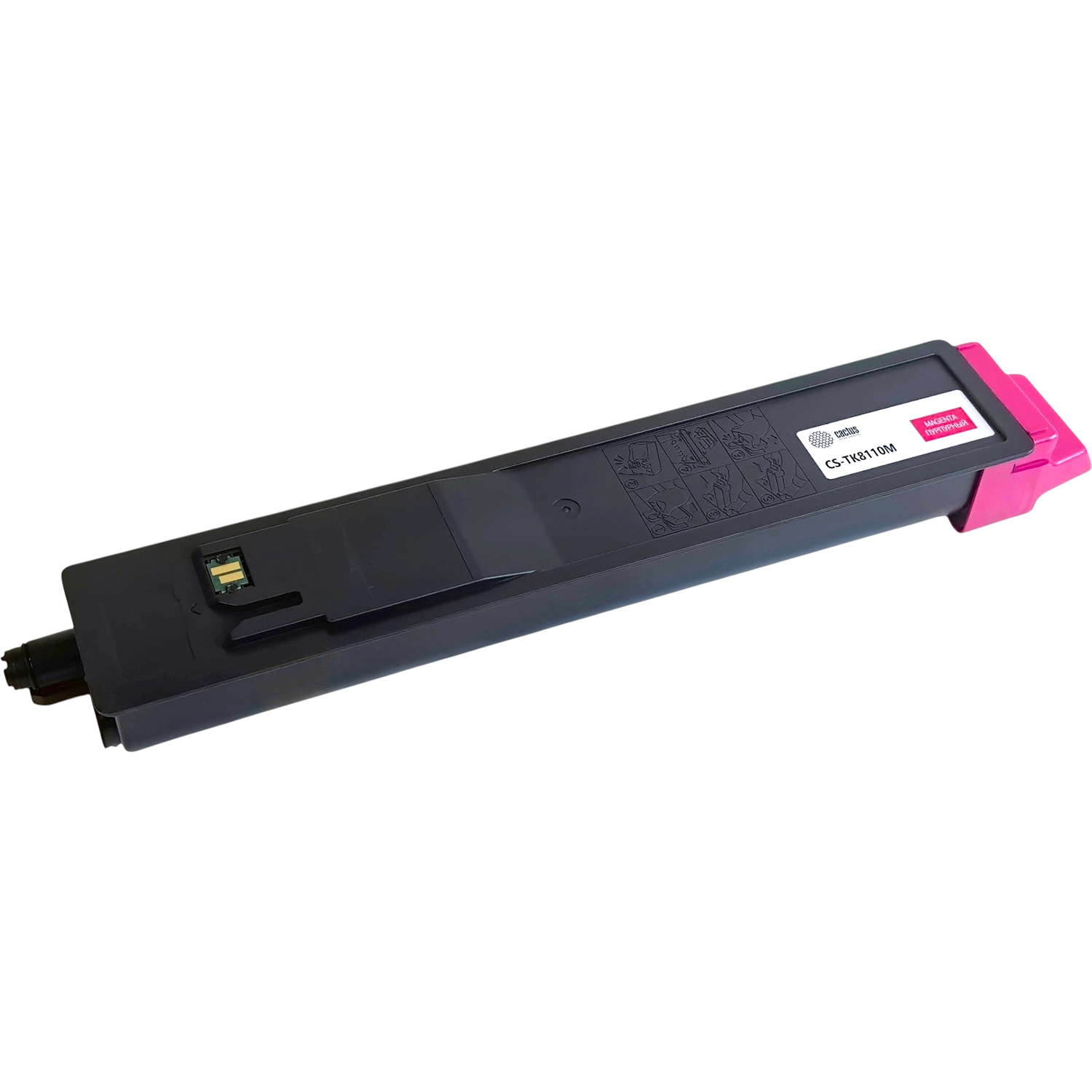 Картридж лазерный Cactus CS-TK8110M TK-8110M Asia-Pacific пурпурный (6000стр.) для Kyocera Mita Ecosys M8124cidn/M8130cidn