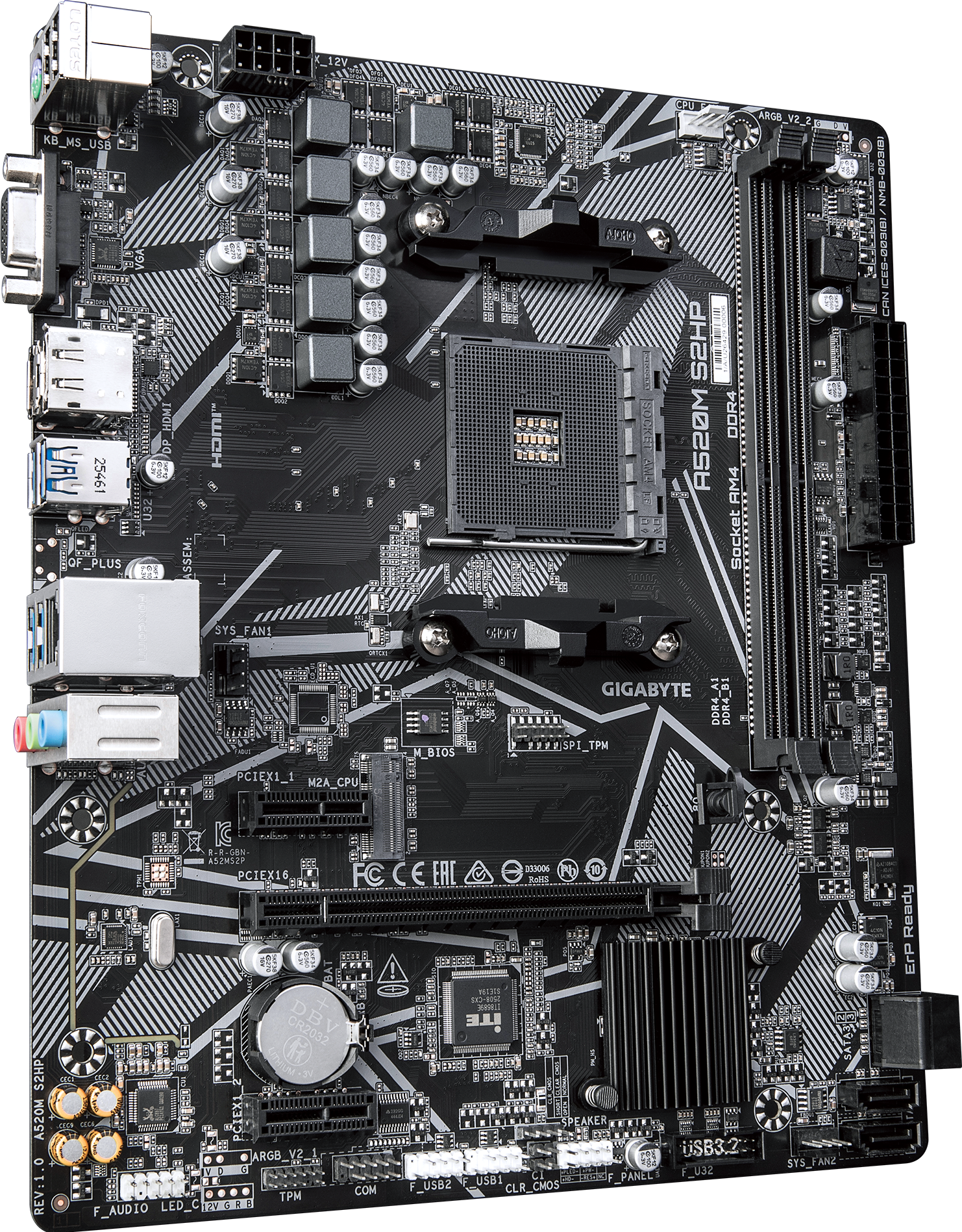 GIGABYTE A520M S2HP