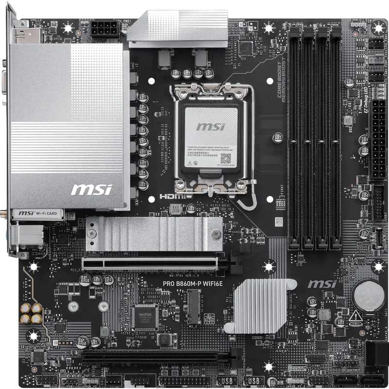 MSI PRO B860M-P WIFI6E