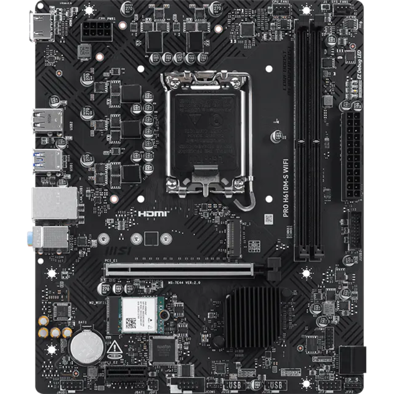 MSI PRO H610M-S WIFI