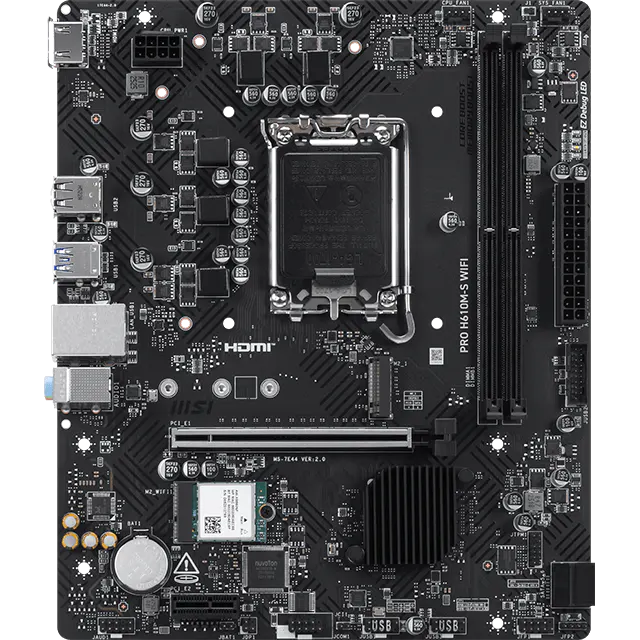 MSI PRO H610M-S WIFI