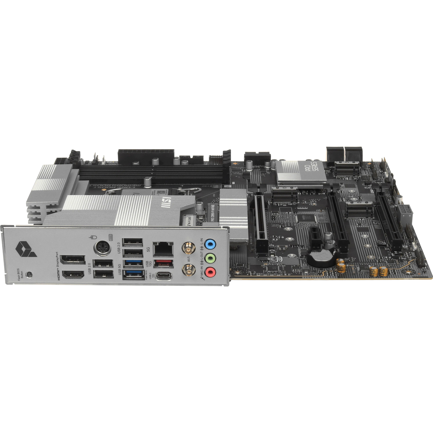 Материнская плата MSI PRO Z890-P WIFI6E Soc-1851 Intel Z890 4xDDR5 ATX AC`97 8ch(7.1) 5Gigabit RAID+HDMI+DP