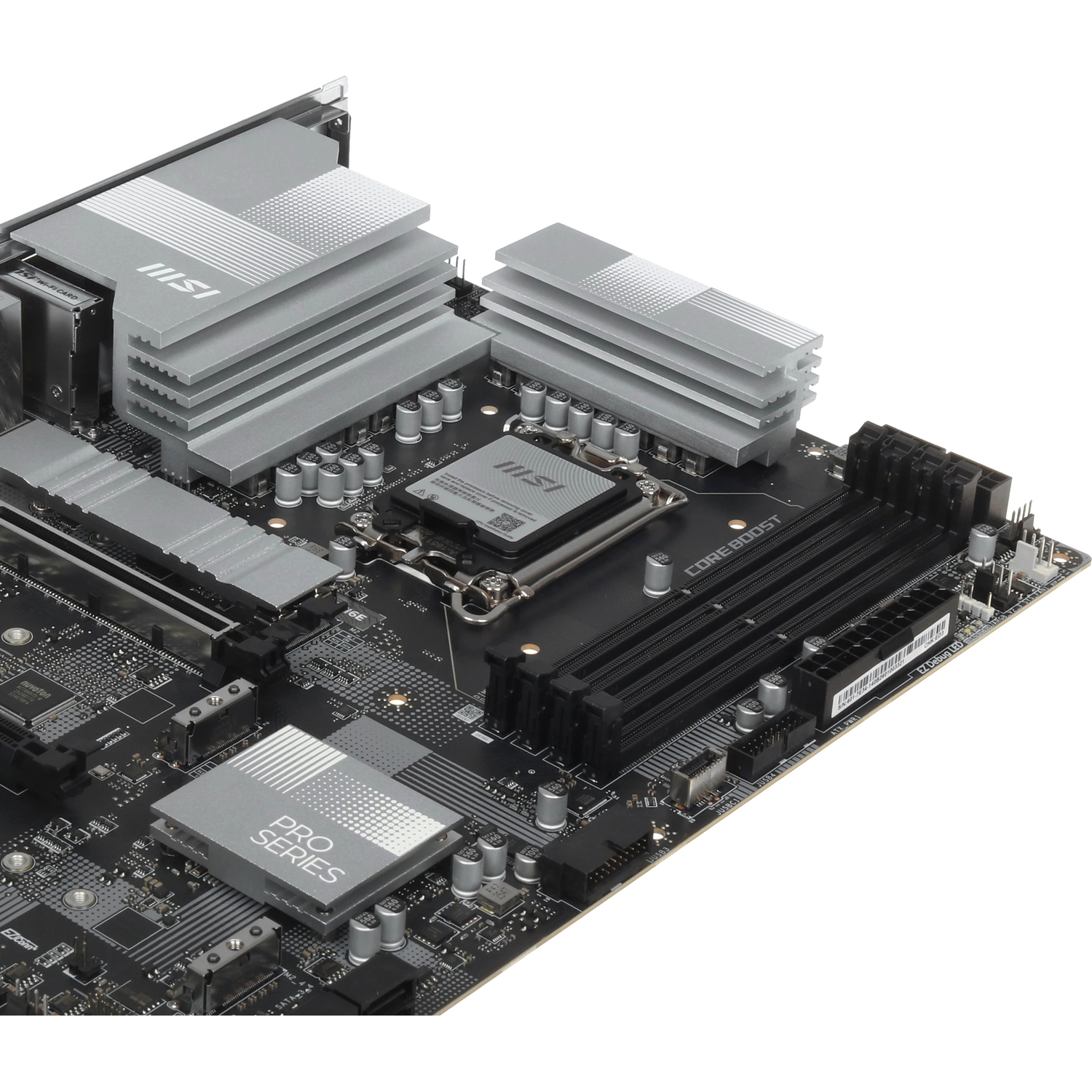 Материнская плата MSI PRO Z890-P WIFI6E Soc-1851 Intel Z890 4xDDR5 ATX AC`97 8ch(7.1) 5Gigabit RAID+HDMI+DP