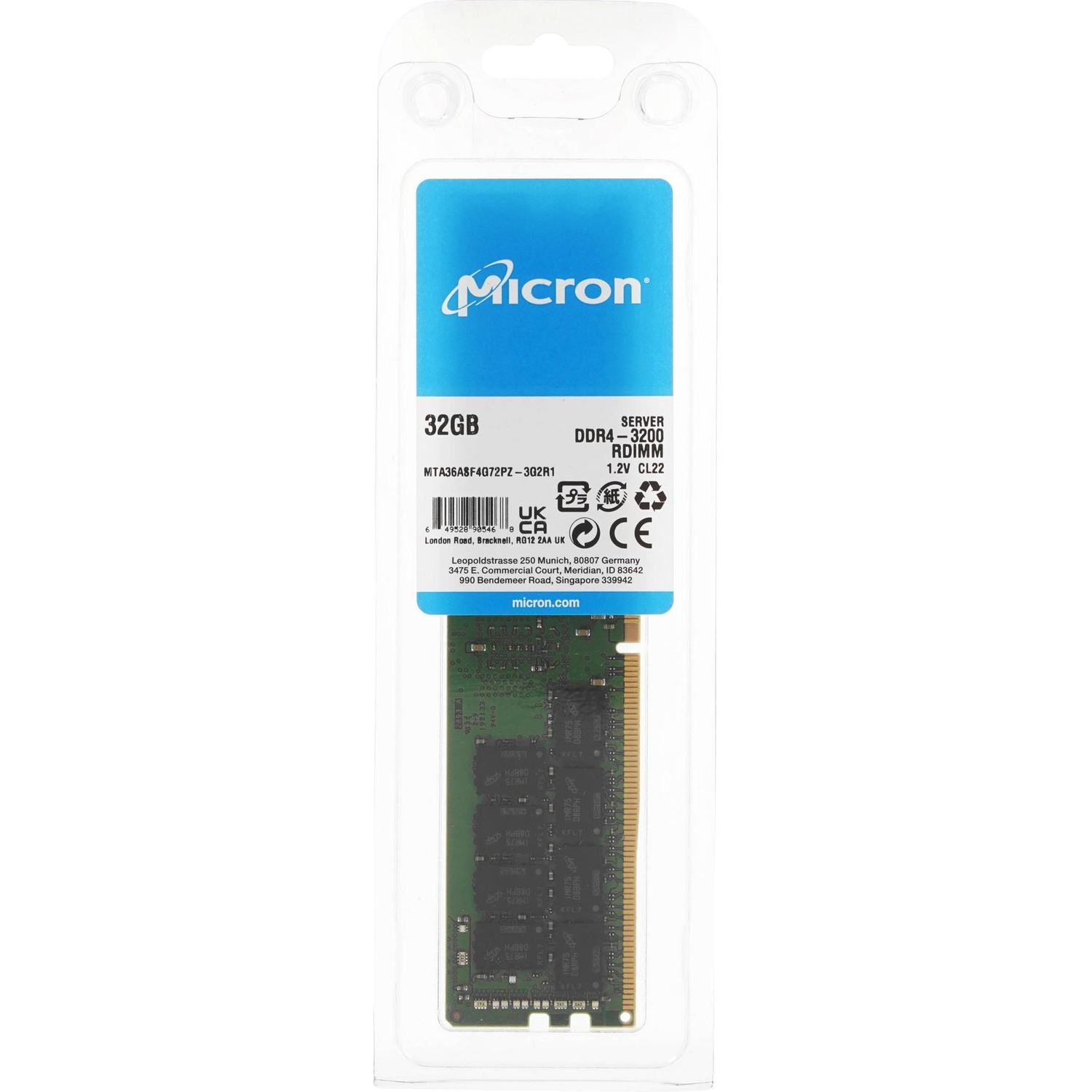 Micron MTA36ASF4G72PZ-3G2R1TL