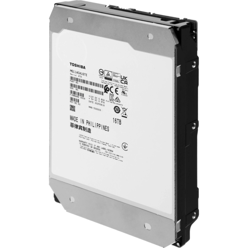 Жесткий диск Toshiba SATA-III 16TB MG11ACA16TE Enterprise Capacity 512E (7200rpm) 1024Mb 3.5"