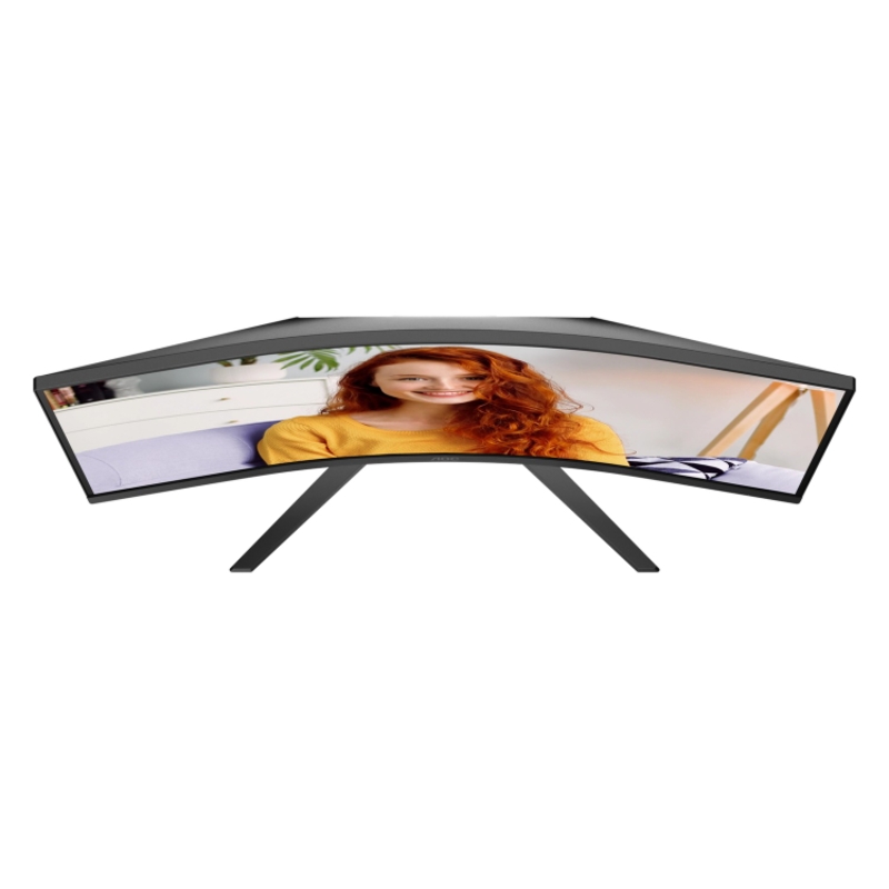 LCD AOC 34" CU34B3E {Curved 21:9 3440x1440 120Hz 1/4ms 300cd HDMI DisplayPort Tilt HDR10 Internal Vesa}