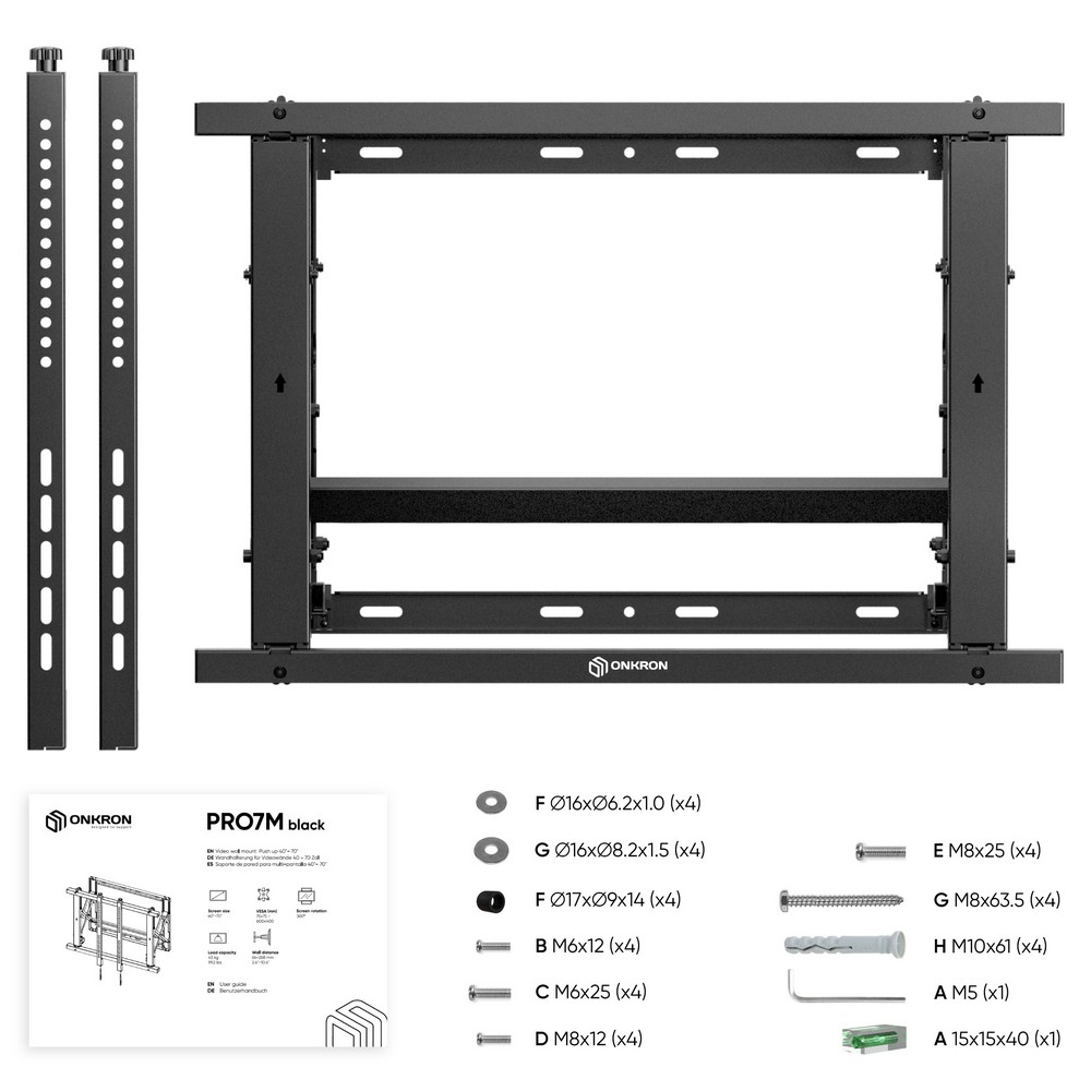 ONKRON PRO7M BLACK