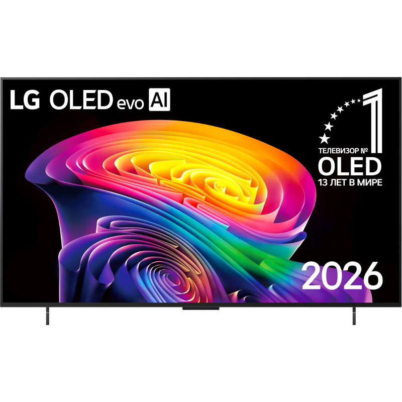 LG 42" OLED42C6RLA.ARUG черный/серебристый 4K Ultra HD 120Hz DVB-T DVB-T2 DVB-C DVB-S2 USB WiFi Smart TV