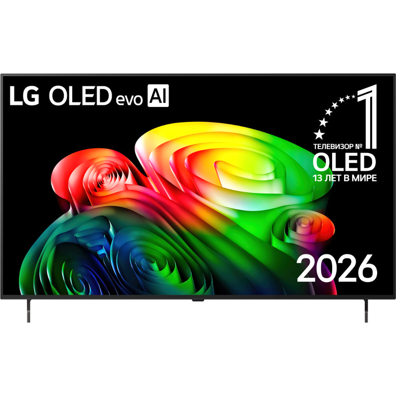 LG 55" OLED55B6RLA.ARUG черный/серебристый 4K Ultra HD 120Hz DVB-T DVB-T2 DVB-C DVB-S2 USB WiFi Smart TV
