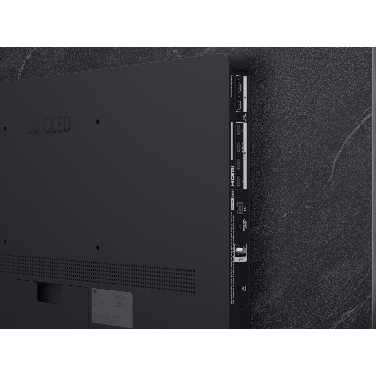 LG 65" OLED65C6RLA.ARUG черный/серебристый 4K Ultra HD 120Hz DVB-T DVB-T2 DVB-C DVB-S2 USB WiFi Smart TV