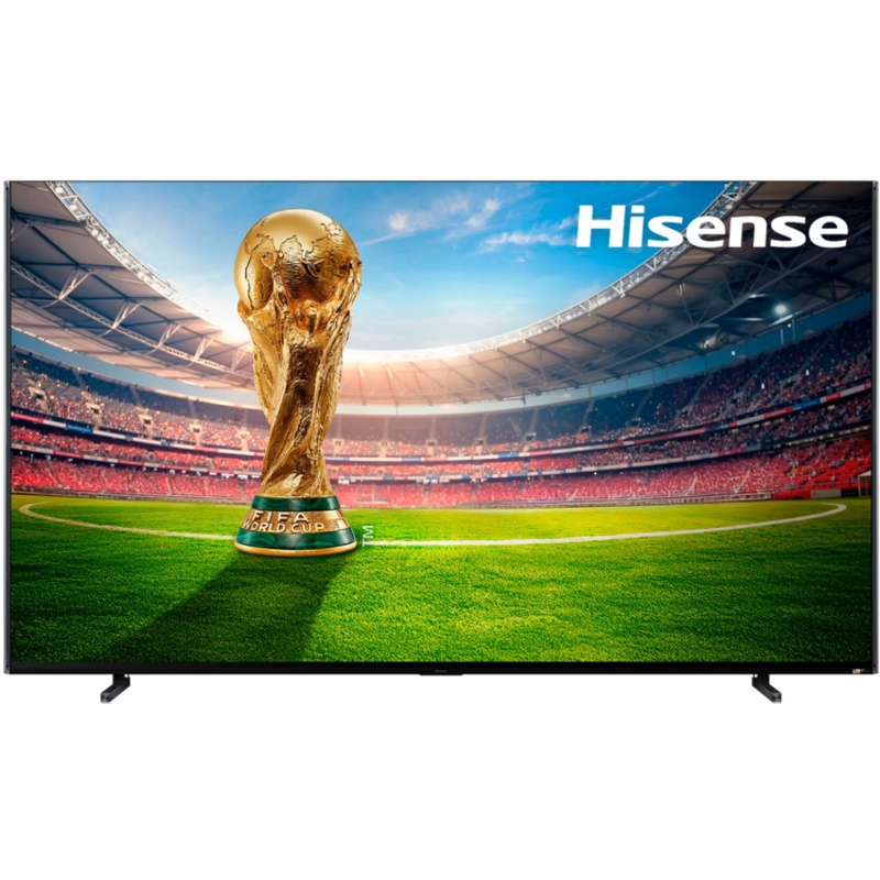 Телевизор QLED Hisense 100" 100UXQ угольно-серый 4K Ultra HD 165Hz MEMC DVB-T DVB-T2 DVB-C DVB-S DVB-S2 USB WiFi Smart TV