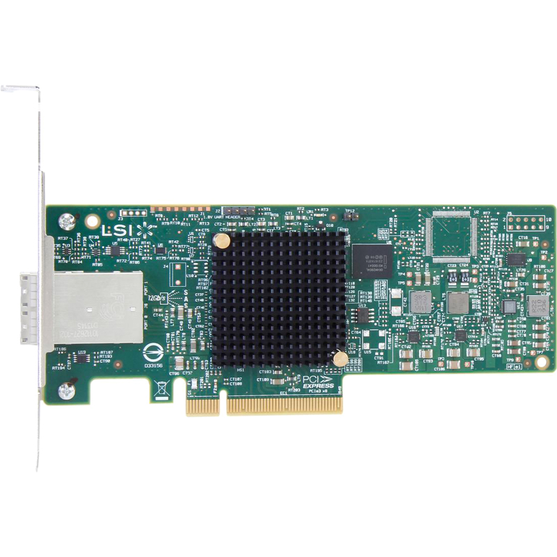 Broadcom SAS 9300-8e SGL (H5-25460-001) Lsi