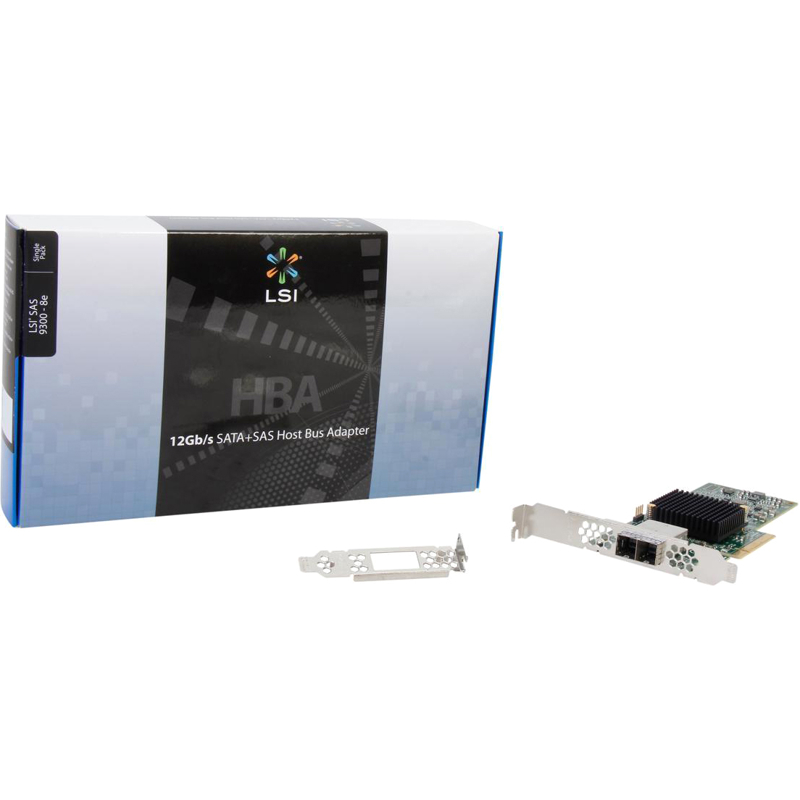 Broadcom SAS 9300-8e SGL (H5-25460-001) Lsi