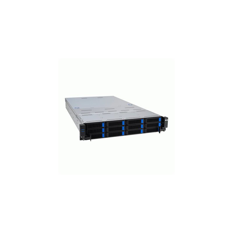 ASUS RS720-E11-RS12U 2U, 2x LGA4677, 32x DDR5(4800), 12x 3,5 (8xNVMe/SAS/SATA+4 NVMe/SATA), 2xM.2 slot 2280, 6x PCIe G5 x8 or 3 x PCIe G5 x16, up to 4 dual-slot GPUs, 1x OCP 3.0, 2x10Gbe RJ45, 2x2600W арт. 90SF01Z1-M00270