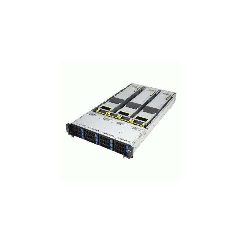 ASUS RS720-E11-RS12U 2U, 2x LGA4677, 32x DDR5(4800), 12x 3,5 (8xNVMe/SAS/SATA+4 NVMe/SATA), 2xM.2 slot 2280, 6x PCIe G5 x8 or 3 x PCIe G5 x16, up to 4 dual-slot GPUs, 1x OCP 3.0, 2x10Gbe RJ45, 2x2600W арт. 90SF01Z1-M00270