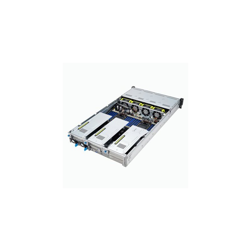 ASUS RS720-E11-RS12U 2U, 2x LGA4677, 32x DDR5(4800), 12x 3,5 (8xNVMe/SAS/SATA+4 NVMe/SATA), 2xM.2 slot 2280, 6x PCIe G5 x8 or 3 x PCIe G5 x16, up to 4 dual-slot GPUs, 1x OCP 3.0, 2x10Gbe RJ45, 2x2600W арт. 90SF01Z1-M00270