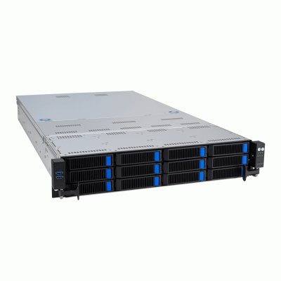 ASUS RS720-E11-RS12U 2U, 2x LGA4677, 32x DDR5(4800), 12x 3,5 (8xNVMe/SAS/SATA+4 NVMe/SATA), 2xM.2 slot 2280, 6x PCIe G5 x8 or 3 x PCIe G5 x16, up to 4 dual-slot GPUs, 1x OCP 3.0, 2x10Gbe RJ45, 2x2600W арт. 90SF01Z1-M00270