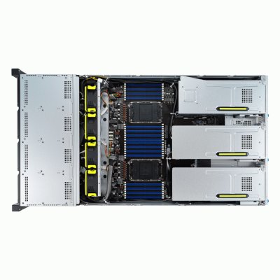 ASUS RS720-E11-RS12U 2U, 2x LGA4677, 32x DDR5(4800), 12x 3,5 (8xNVMe/SAS/SATA+4 NVMe/SATA), 2xM.2 slot 2280, 6x PCIe G5 x8 or 3 x PCIe G5 x16, up to 4 dual-slot GPUs, 1x OCP 3.0, 2x10Gbe RJ45, 2x2600W арт. 90SF01Z1-M00270