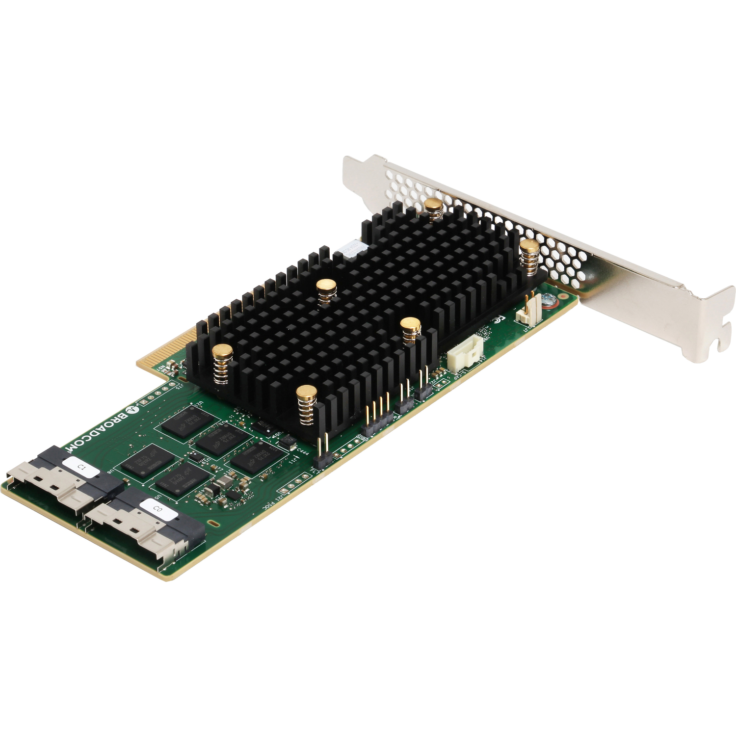 Контроллер Broadcom RAID Controller 9660-16i, PCIe 4.0 x8 LP, Tri-Mode SAS/SATA/NVMe, RAID 0,1,5,6,10,50,60, 16port(2x8 SFF-8654), 4GB Cache, SAS4116, RTL Broadcom_LSI арт. 05-50107-00