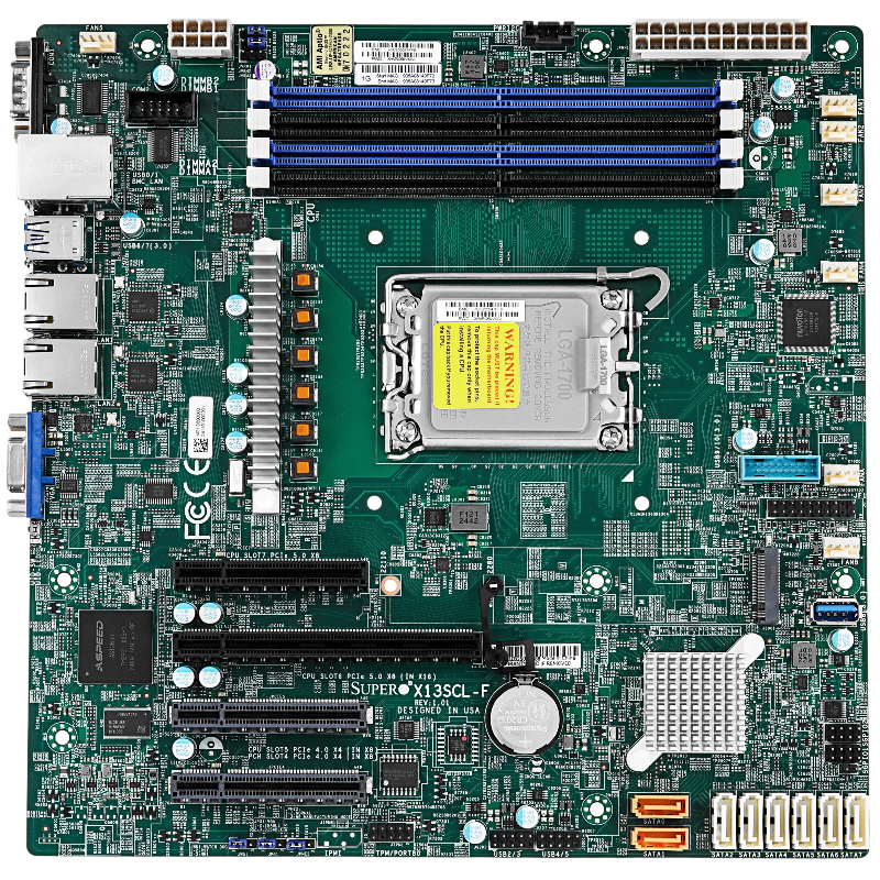SuperMicro MBD-X13SCL-F-B bundle