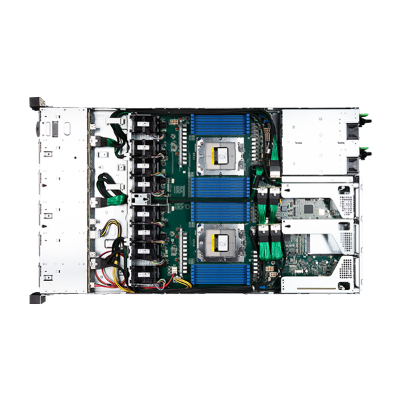 MSI S1206-01 Rack 1U, 2xAMD EPYC SP5 (9005/9004), 24xDDR5, 12x2.5" NVMe, 2xM.2 2280 (PCIe4x4), 2xPCIe5 x16 + OCP3.0, 2x1GbE + Mgmt, 2x1300W арт. 939-S311-002