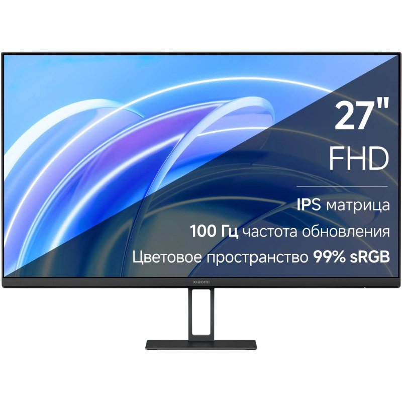 Xiaomi 27" A27i EU {IPS 1920x1080 100Hz 6ms 178/178 99%sRGB 250cd HDR10 HDMI2.0 DisplayProt1.4 VESA} [ELA5345EU]