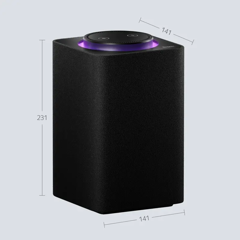 Умная колонка Яндекс Станция Макс с Алисой на YaGPT, с Zigbee, графит (65Вт)