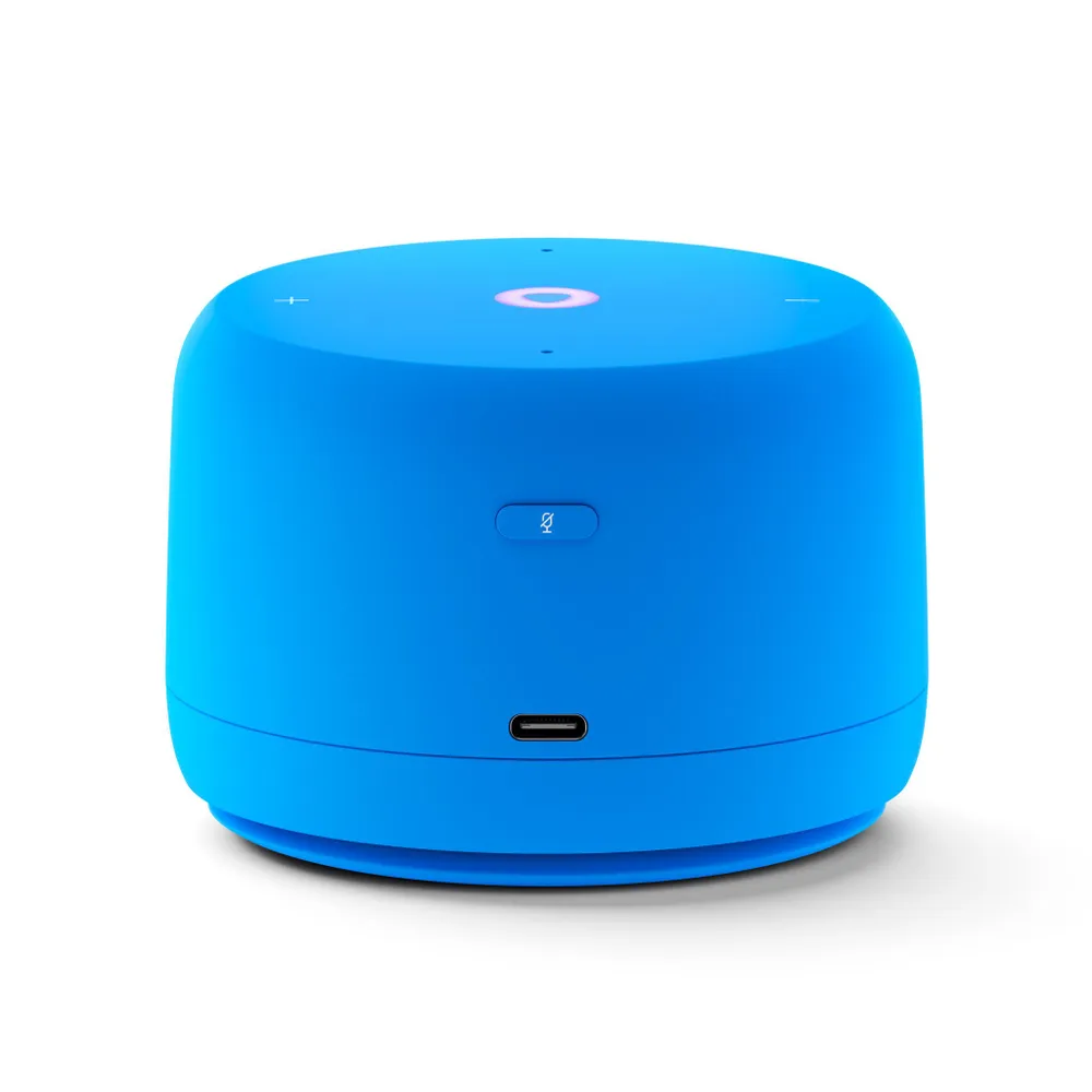 Умная колонка Новая Яндекс Станция Лайт 2 с Алисой на YaGPT, 6 Вт, YNDX-00026BLU, синий